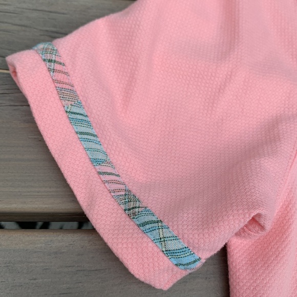 Adorable Pink Embroidered Vintage Golf Shirt - Picture 4 of 11